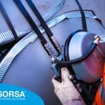 Use of certified tie-down straps and ratchets for the structural securing of industrial goods